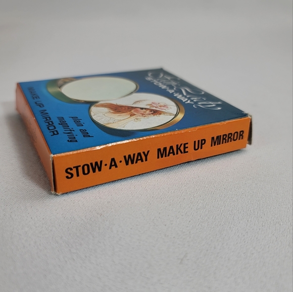 Vtg Fair-Lady Stow-A-Way Make Up Mirror - Japan - Picture 6 of 16
